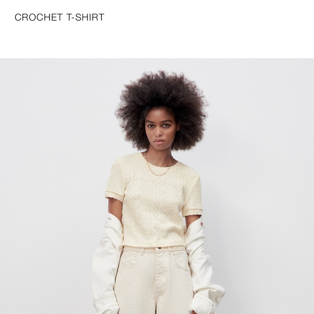 Zara Crochet Top